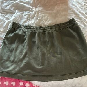 Aerie fleece skirt